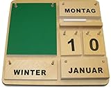 kennenlernen von Tagen, Monaten, Jahreszeiten