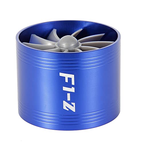 Car Turbocharger F1-Z Supercharger Dual Air Intake Fuel Saver Kit