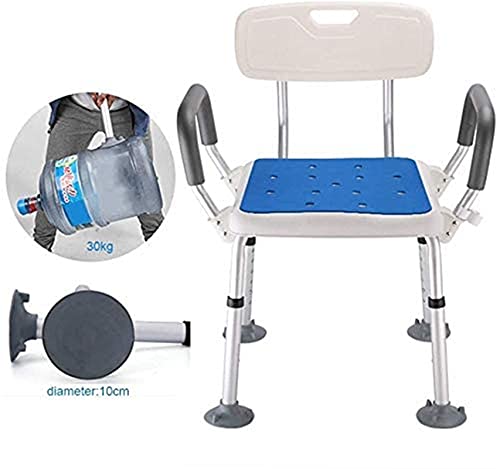 Sièges de bain robustes et durables en aluminium réglable 150 kg - 5