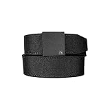 Nexbelt Ratchet Gun Belt for Men - Tactical EDC Supreme Appendix Black 38mm PreciseFit Nylon Belt for Concealed Carry
