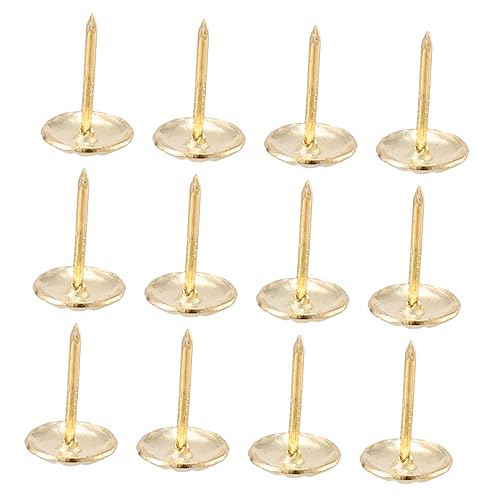 KALLORY Antique Sofa Nails 500pcs Decorative Nails Iron Thumb Tack Furniture Decor DIY Projects