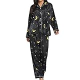 ▲ TELA SUAVE: los conjuntos de pijama para mujer están hechos de un material suave y cómodo. Cuando uses nuestros pijamas de mujer, la comodidad te acompañará todo el día y la noche.