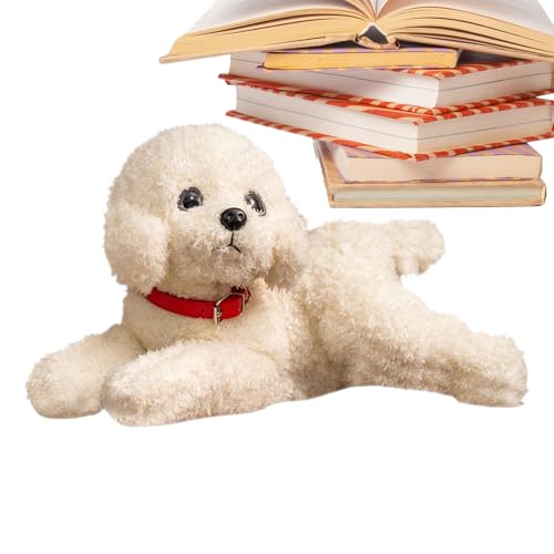 Muwugui Cane Di Peluche,48 cm Animale Rassicurante da | Cane Di Peluche Per Giochi Interattivi | per Casa, Ufficio, Dormitorio, Appartamento, Soggiorno, Camera da, Camera Bambini, Studio