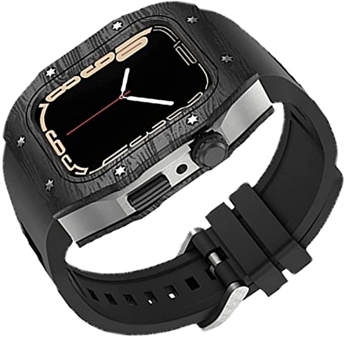 Bracelet fibre de carbone Apple Watch 45mm iWatch 8 7 SE