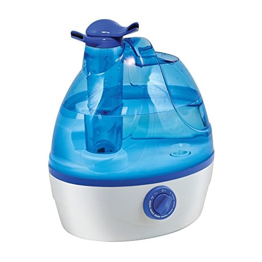 CCC COMFORT ZONE Comfort Zone CZHD24 Ultrasonic Humidifier Dual Nozzles, Cool Mist 0.6 Gallon, White