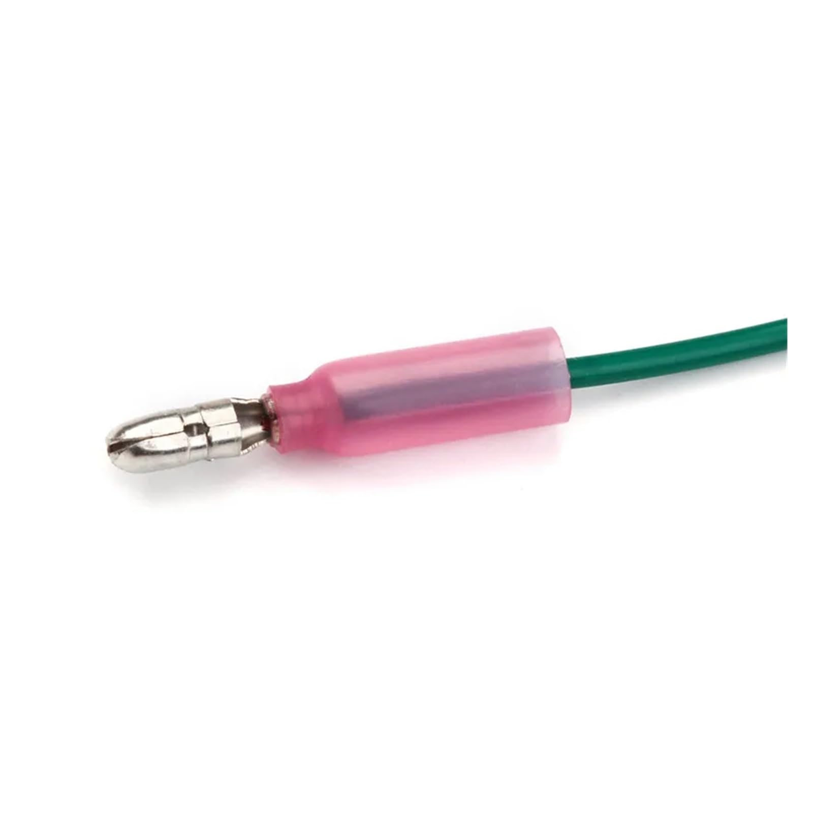 50PCS 22-18AWG Heat Shrink Red Male Terminals Electrical Butt Connectors Crimp Wire Splice Terminals for 0.5-1.5mm2