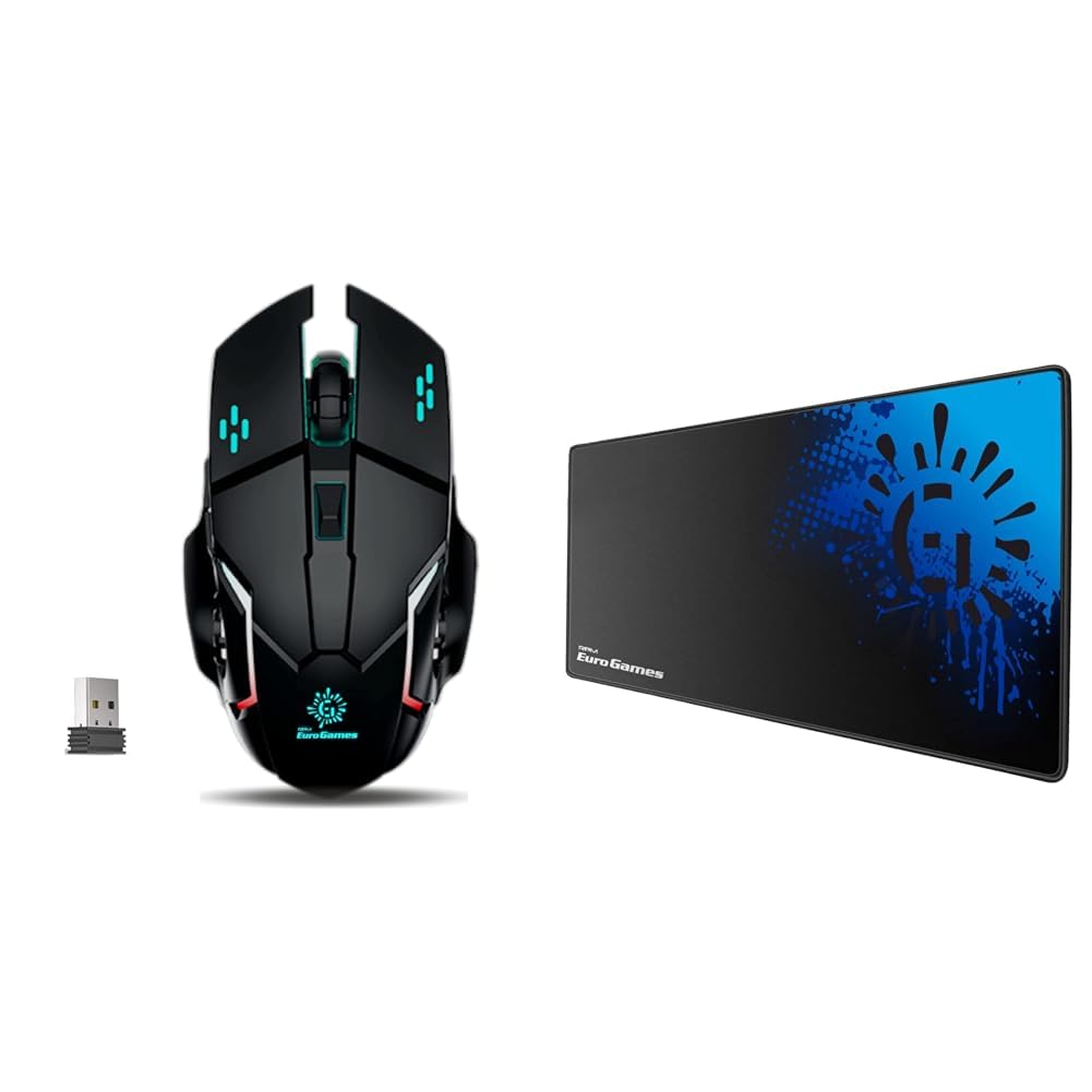 RPM Euro Games USB Wireless Gaming Mouse Rechargeable 500 mAh Battery DPI Upto 3200 6 Color RGB Ligh (B0BRJ65G5C) Amazon Price History, Amazon Price Tracker