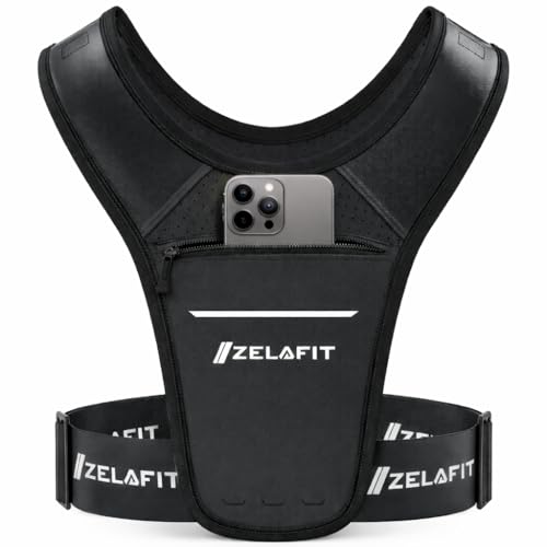 ZelaFit™ Running Phone Holder Vest for Women & Men – Lightweight Running Gear and Everyday...