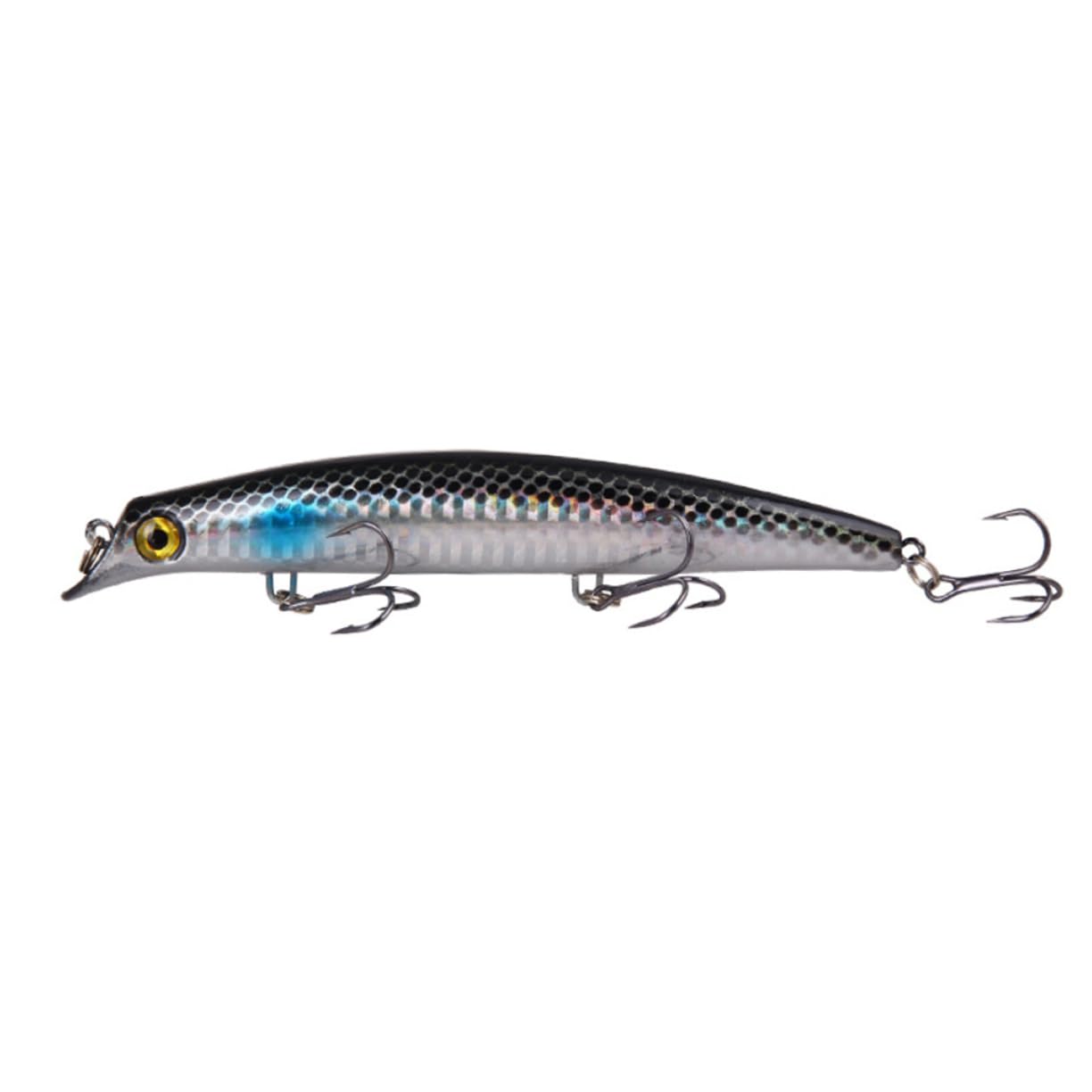 BESTonZON Faux Appâts d'escalade Leurres d'eau Douce Athlète De Poisson Leurre Appât De Natation Leurres De Pêche en Eau Supérieure Leurres De Surface Top Water Bait