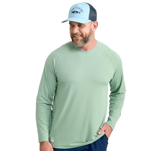 Chemise de pêche à séchage rapide HUK A1a Crew anti-moiteur