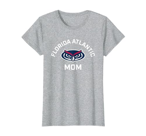 Florida Atlantic University FAU Owls Arched Mom T-Shirt