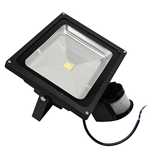 Etoplighting Super Bright Led Motion Sensor Pir Flood Light, Indoor Outdoor Adjustable Lamp Apl1178, 20 Watt Day Light #TOP1