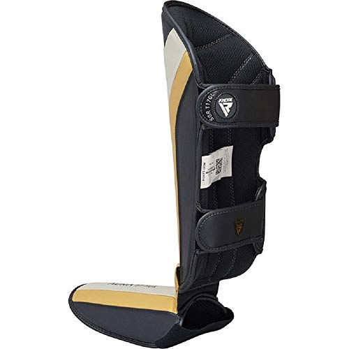 image for RDX Shin Guards for Kickboxing, MMA, Muay Thai Training and Fighting, 