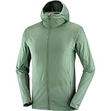 SALOMON Chaqueta de Capa Intermedia con Capucha para Hombre, Corona Laurel, S