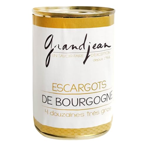 Escargots de Bourgogne 4 douzaines Très gros - Conserve - Grandjean