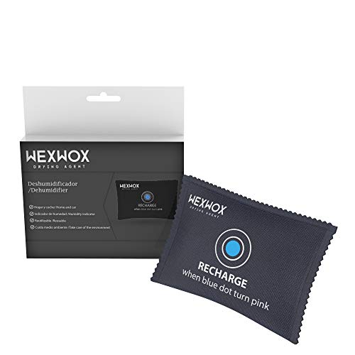 Antihumedad, Deshumidificador Armarios Reutilizable, Hogar Sin Humedad, Silica Gel Antihumedad Sin Olor Con Sensor, 285gr, Duración Hasta 2 Años