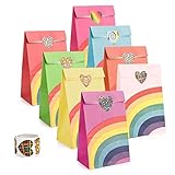 EXQUISITE LOOK: Diese Geschenktüten verwenden die farbenfrohen Farben, die Kinder lieben, und helfen den Kindern, ihre Fantasie zu verbessern und den meisten Spaß auf der Party zu haben.