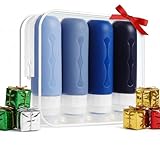 Smarthers Botes Viaje Rellenables 100ml, Cremas o Liquidos