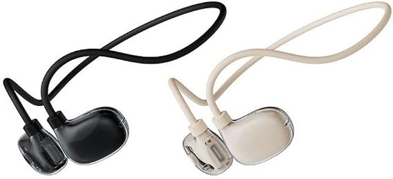PDATEchnology Earbuds Bluetooth Headset AZ-BN06 (2 Different Colors) (powder)