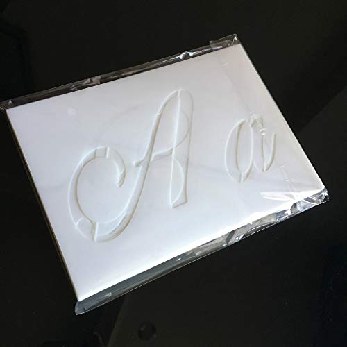Conjunto de 36 peças/conjunto de letras estêncil pintura de parede madeira DIY modelo de desenho art