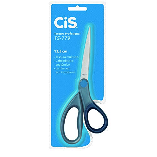 Tesoura Profissional 13.5cm, CiS, TS-779, 240.7700, Cores Sortidos, 1 unidade