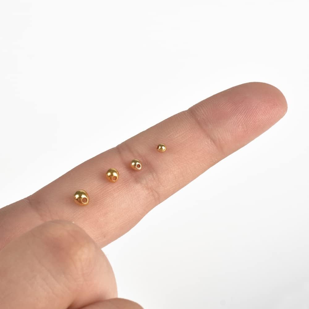 100pcs Tungsten Offset Beads for Fly Tying, Sink Deeper and Faster 5 Colors/4 Sizes Jigoff Tungsten Beads Fly Tying Beads Head Fly Tying Materials