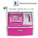 ApgBnk Kids Piggy Bank for Girls - Electronic Coin Counter and ATM Bank for Kids, Toy Gfit for 5-12 Years Old Girls (Silver/Pink)