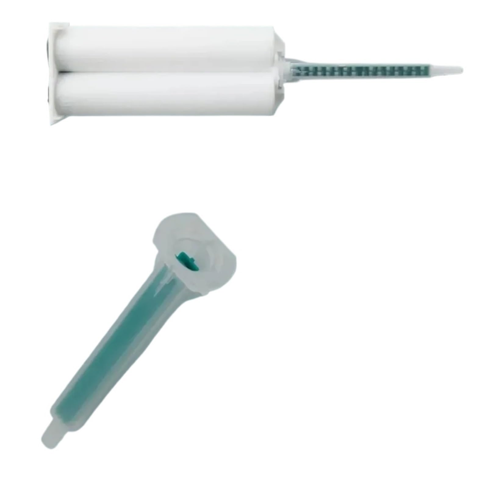 Mezcladores Estáticos Lote de 500 mezcladores estáticos resina epoxi PMF/FMC6-24, boquillas mezcladoras tubo cuadrado verde for dos paquetes resinas