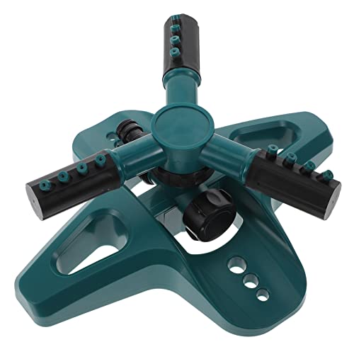 Abaodam 360° Rotating Automatic Sprinkler Water Nozzle for Lawn Garden Yard Hose Sprinkler Head Watering Tool