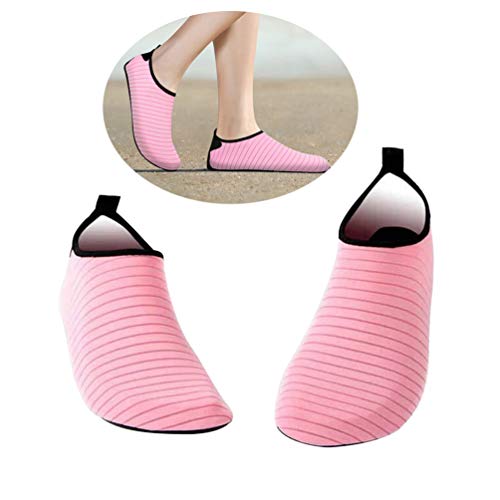Sapatos aquáticos femininos Healifty de secagem rápida para água sem calço, para uso ao ar livre, pr