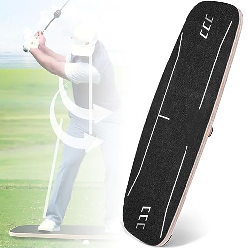 Planche de pression de swing de golf vocale pour corriger l'équilibre