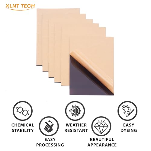 Image of 6 PCS Translucent Teal Cast Acrylic Sheets 8 inch x 12 inch x 0.118 inch, Plexiglass Plastic Sheet for Laser Cutting, Engraving Signs, DIY Projects.
