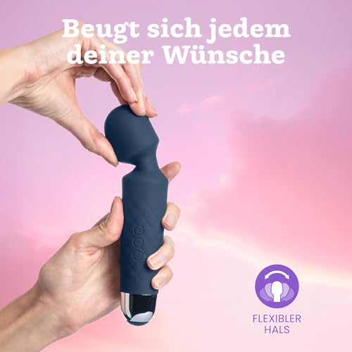 Vibrator für Frauen - Leises und Starkes Massagegerät + Akku - Sexspielzeug mit 20 Vibrationsmuster und 8 Geschwindigkeitsstufen - Kabelloser Dildo für Klitoris, G Spot - Oliver James
