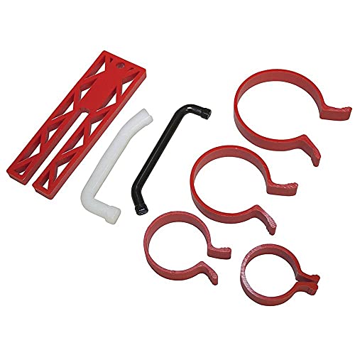 Stens New Ring Compressor Kit 751-045 Compatible with Complete kit Includes Three Different-Size Plastic Rings and Locking clamp, Compresses Piston Rings from a Range of 40mm to 60mm Diameter, Multi image 2
