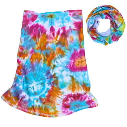 Image of BANDI UPF 50+ Sun Protective Wrap - Reversible Neck Gaiter, Lightweight Scarf with UV Protection for Travel, Made in USA
