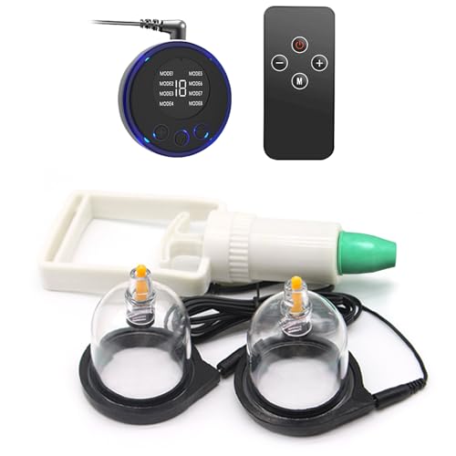 BDSMYEE Ventouse de Mamelon Électrique, Stimulateur de Tétons Électrique avec 19 Modes, Sextoys Améliorer le Plaisir Sexuel pour Femme