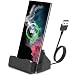 USB C Charger Dock Station, AKwor Charging Desktop for Samsung Galaxy S8, Note8, LG G5 G6 V20, HTC 10, Microsoft Lumia 950 XL, Google Pixel, Motorola Moto Z Play Force Droid, OnePlus 5, BLU Vivo 5