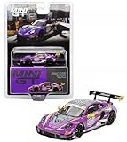 Diecast Model Car Compatible with Mini GT 1:64 Porsche 911 GT3 R #27 HubAuto Racing 2023 FIA GT World Cup 70th Macau Grand Prix Limited Edition MGT00793