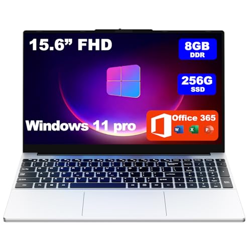 15.6-inch laptop,8GB DDR 256GB SSD expandable to 1TB,portable laptop computer, AMD CPU up to 3.2 GHz, Numeric Keypad,10000mAh battery,USB3.0 interface,WiFi5,BT4.2, webcam, Type-C,Numpad,slim laptops