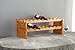 Mosa Natural Bamboo 18 Bottle Wine Rack (33.5