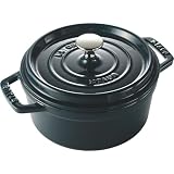 staub ストウブ 「 ピコ ココット ラウンド ラメール 18cm 」 両手 鋳物 ホーロー 鍋 無水調理 IH対応 【シリアルナンバー付き日本正規販売品】 La Cocotte Round 40501-047