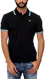 ديادورا بولو اسود قبة دائرية -رجال، XXL