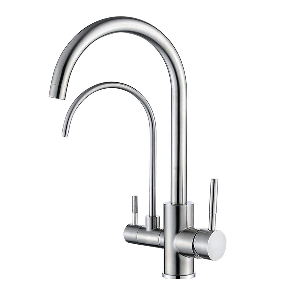 Robinet cuisine 3 voies inox résout le problème de l'eau pure au quotidien