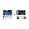 SEESII TinySA Ultra+ ZS406 Spectrum Analyzer & NanoVNA SAA-2N VNA Antenna Analyzer with Bag & Testboard Kit