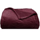 MANEMI - Manta Franela 130 x 160, Manta sofá, Microfibra 100% Poliéster Extra Suave, Manta para Cama, sobre Cama, Plaid