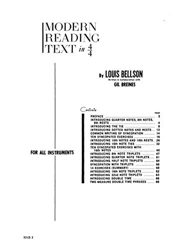 Modern Reading Text in 4/4 For All Instruments - Image 3