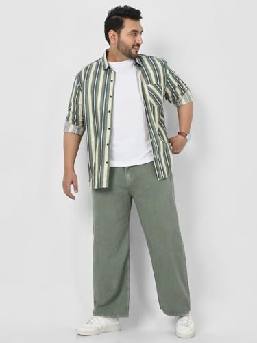 Image of Urbano Plus Men's Loose Mid Rise Jeans