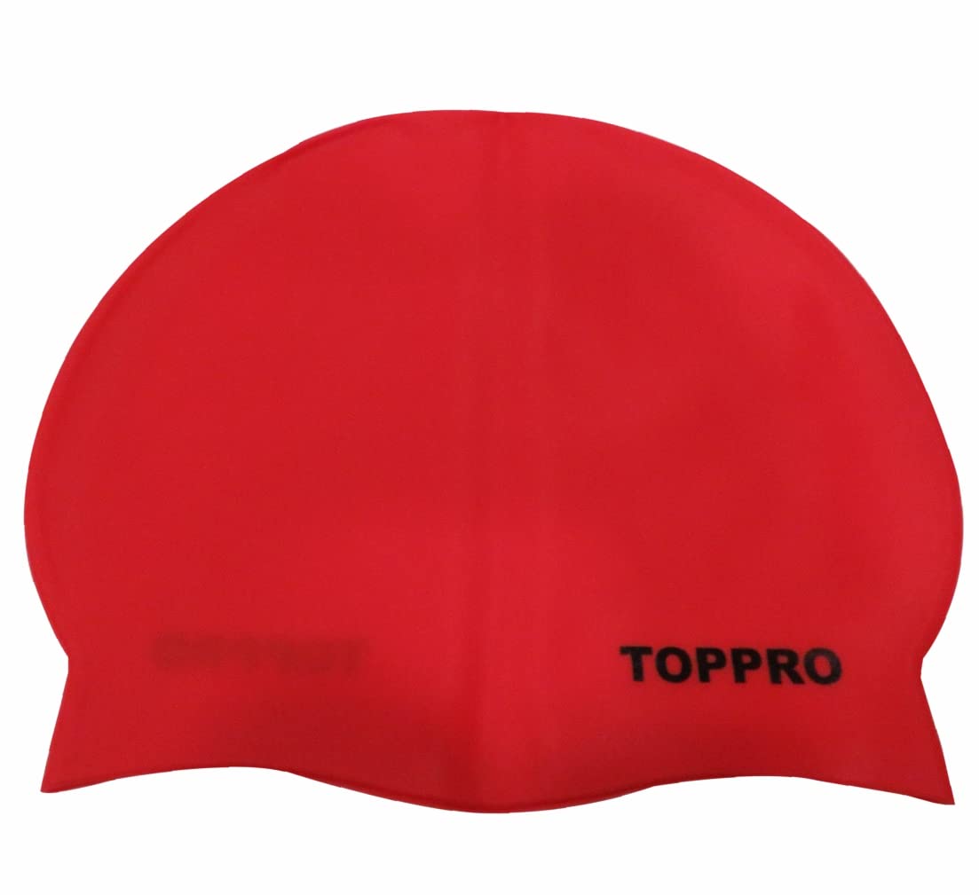 Toppro Silicone Swim Cap | Swimming Cap | Pack of 1 Swimming Cap Soft Silicone | Swimming Cap for Long Hair | Swim Cap Deluxe | German Designed | Taiwan Certified (B0C6TBGCDP) Amazon Price History, Amazon Price Tracker