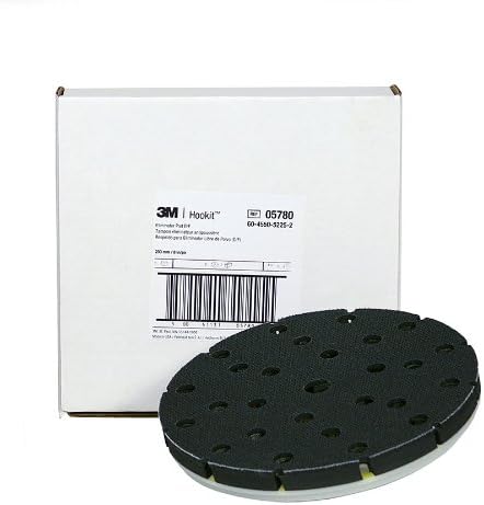3M 05780 Hookit 8" x 5/8"-11 Dust-Free Eliminator Pad