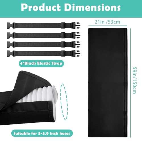 Isolant tuyau climatisation diametre 13-15 cm anti condensation durable - 3